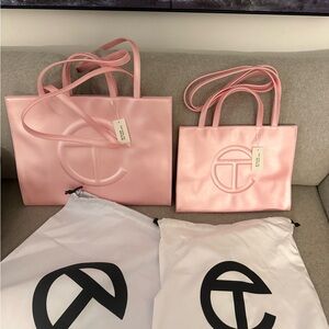 Medium and Large Telfar Ballerina - can be bought separately or together :)